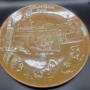 Frankcoma Oklahoma Collectors Plate